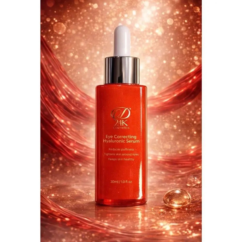 D24K Cosmetics - Eye Correcting Hyaluronic Serum - 1 fl oz/ 30 mL